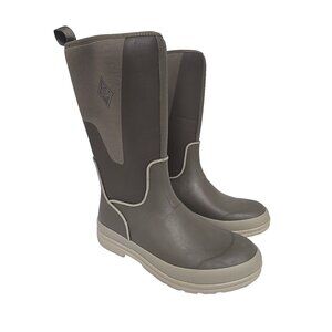 Muck Boots Women's Originals Tall Rubber Waterproof Boots Walnut Size 8M